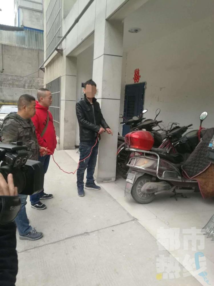 男子纺织厂放火被拘
