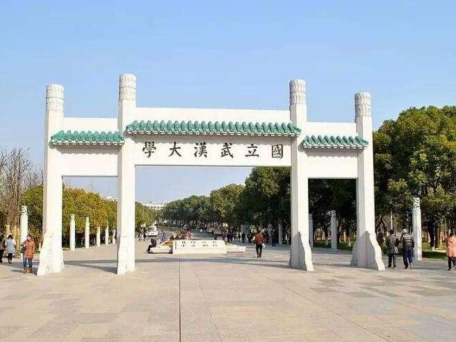 武大校门被淹一米深